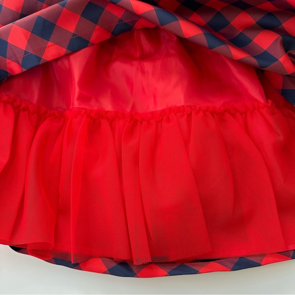 NWT Cat and Jack Girls Sleeveless Plaid Dress - Picture 5 of 10